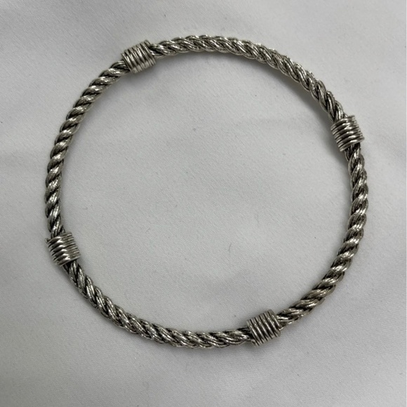 Silver Bangles x 2 - Picture 4 of 4